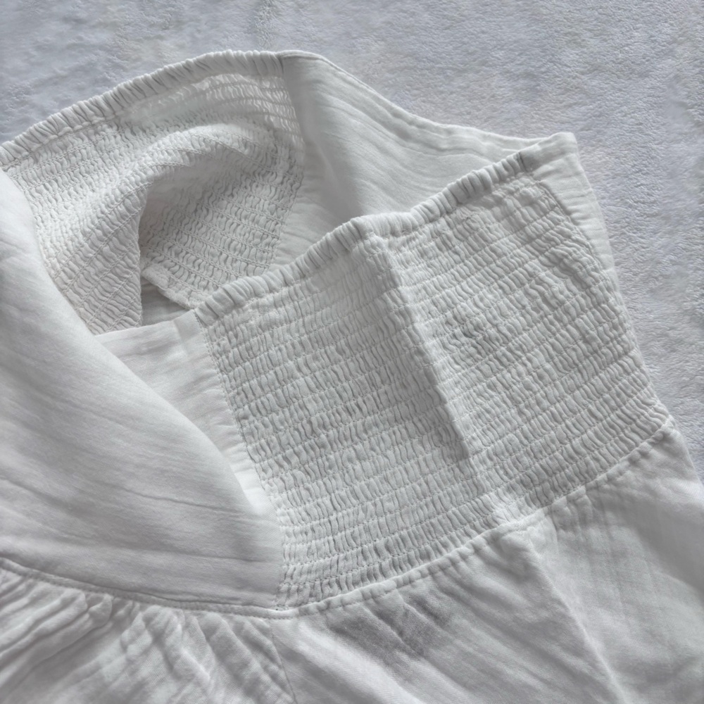 NATURAL LIFE Feelin' Alive White Cotton Convertible Boho Midi Skirt—NWT--L - Picture 10 of 13
